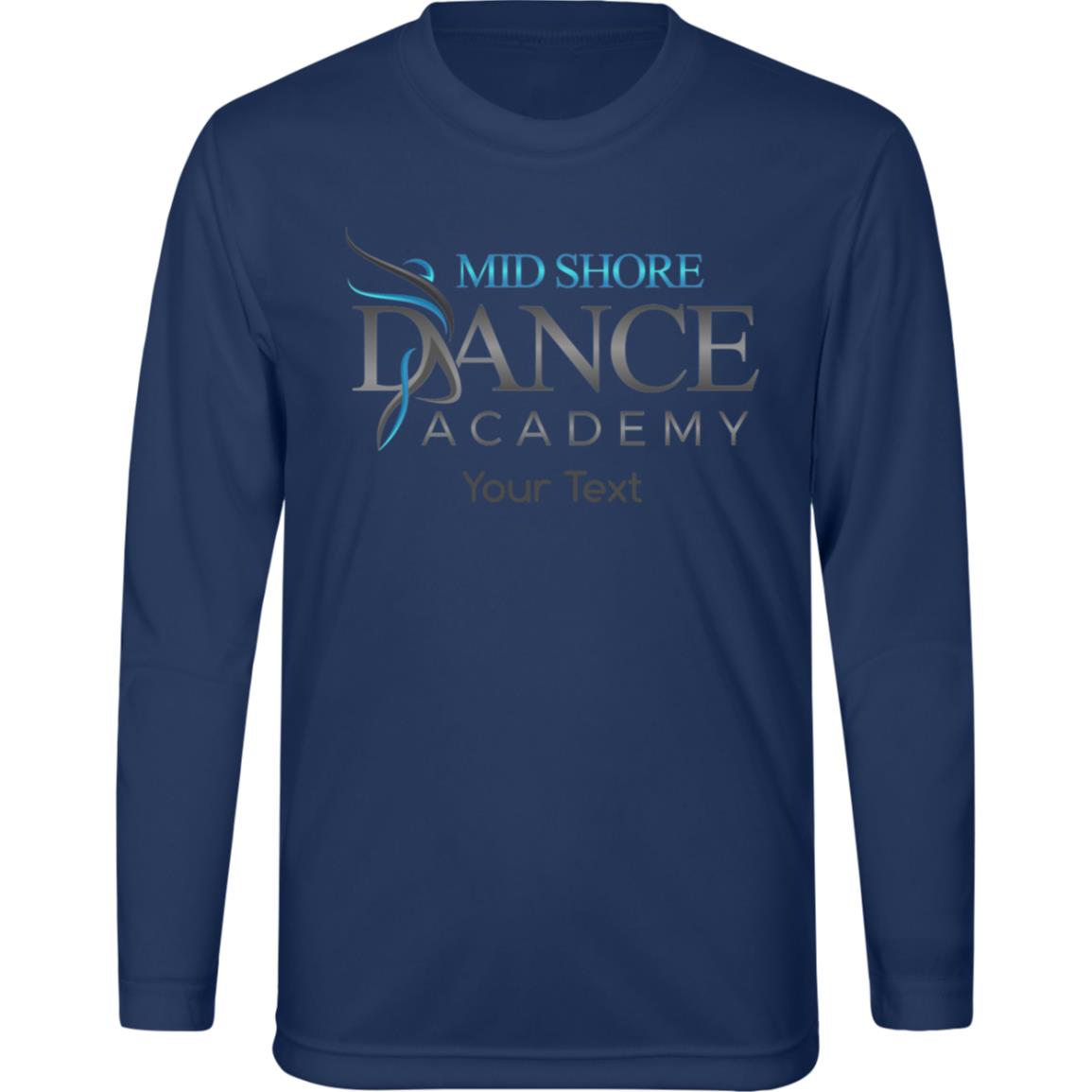 MSDA Personalized Youth Zone Long Sleeve Tee