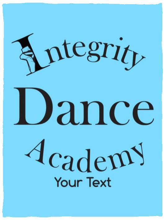 Integrity Dance Academy Personalized Cozy Plush Fleece Blanket - 30x40