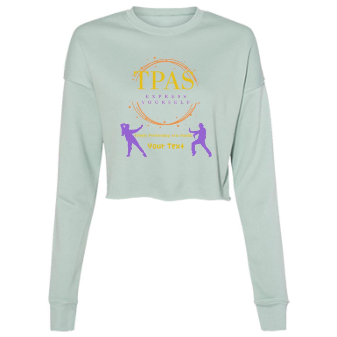 TPAS Ladies' Cropped Fleece Crew