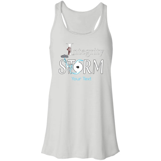 IDA Storm Personalized Flowy Racerback Tank