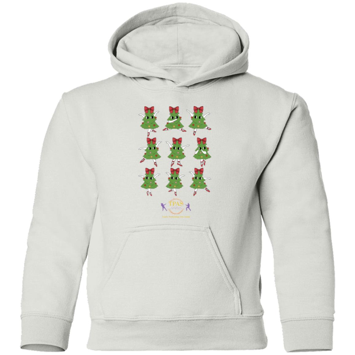 tpas christmas Dancing Trees Youth Pullover Hoodie