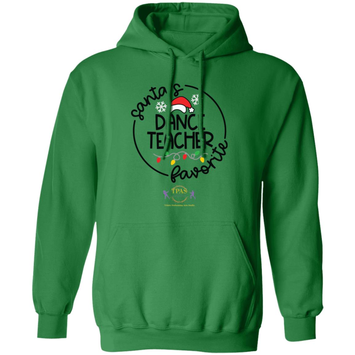 tpas christmas Favorite Dance Teacher Pullover Hoodie