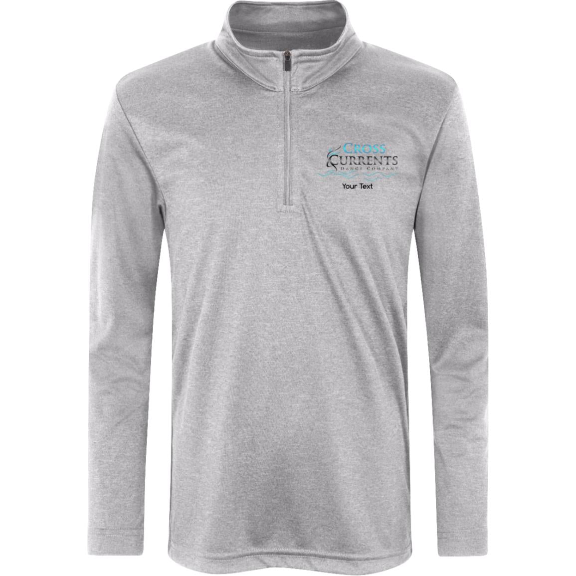 CCDC Personalized Youth Heather Quarter Zip