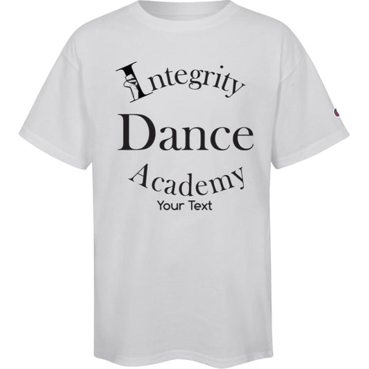 Integrity Dance Academy Personalized Champion Youth Short Sleeve Tee