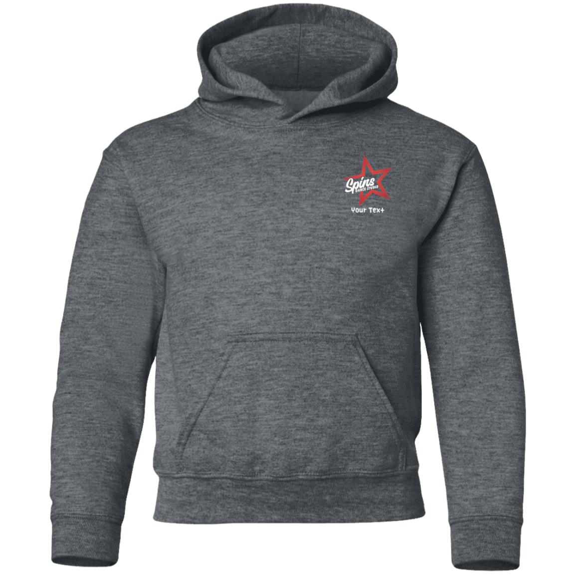 Spins Youth Pullover Hoodie - With Personalization