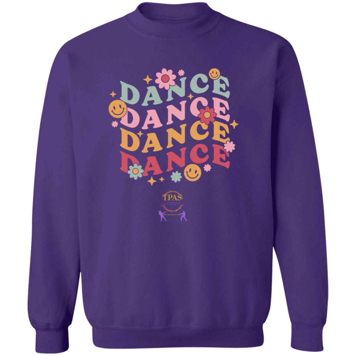 TPAS Dance, Dance, Dance Crewneck Pullover Sweatshirt