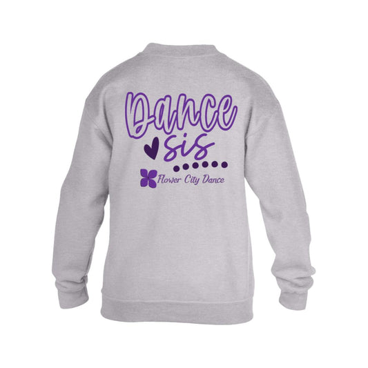 FCD Dance Sister Youth Heavy Blend Fleece Crew