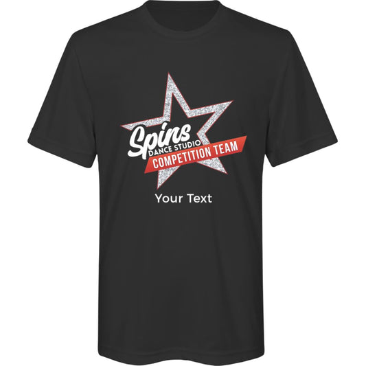 Spins Comp Team Personalized Youth Zone Tee