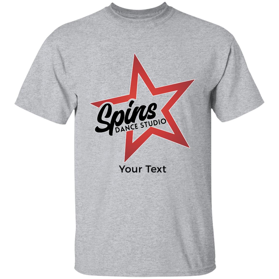 Spins Personalized Youth 100% Cotton T-Shirt