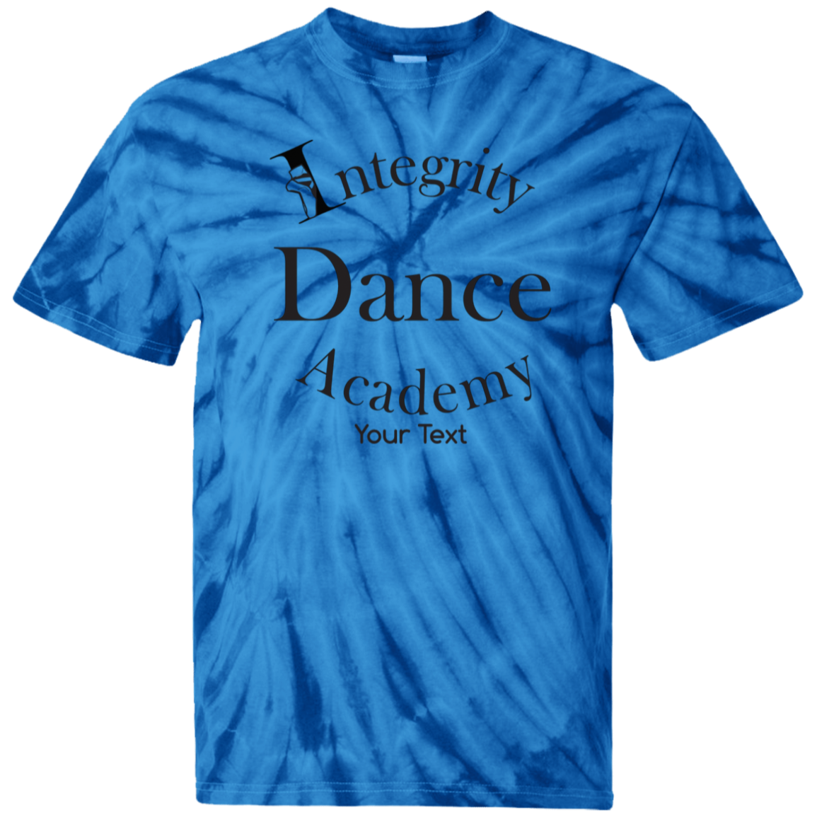 Integrity Dance Academy Personalized 100% Cotton Tie Dye T-Shirt