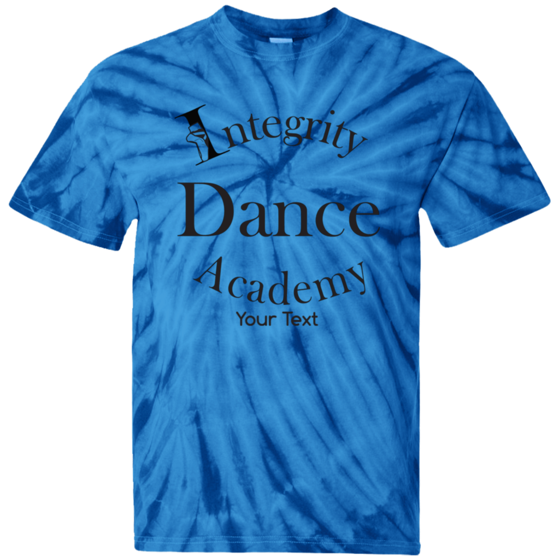 Integrity Dance Academy Personalized Youth Tie Dye T-Shirt