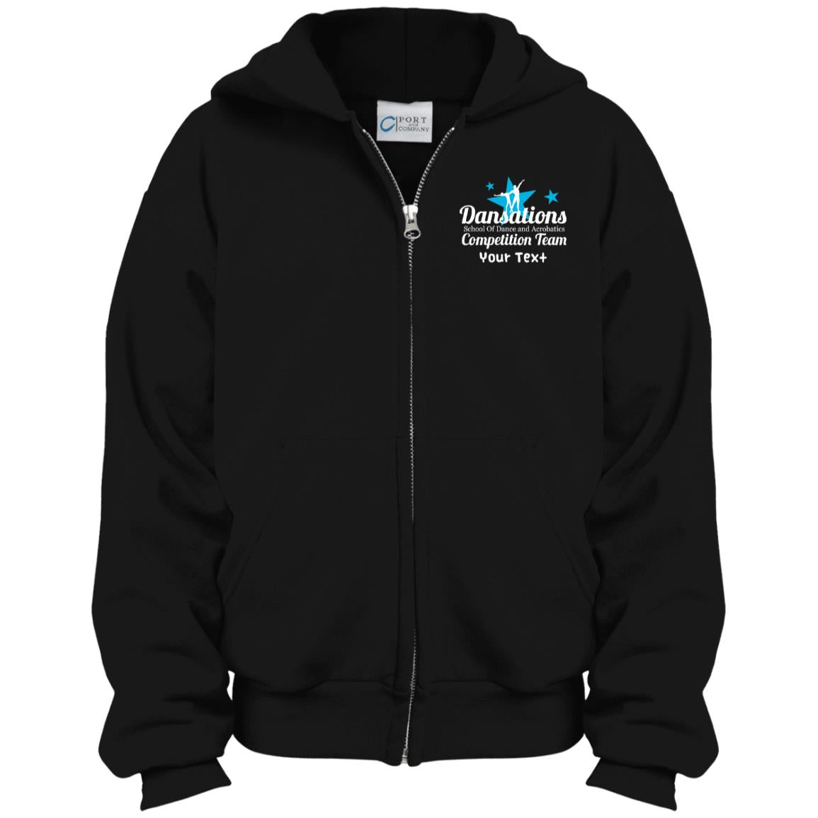 Dansations Competition Team Youth Full Zip Hoodie