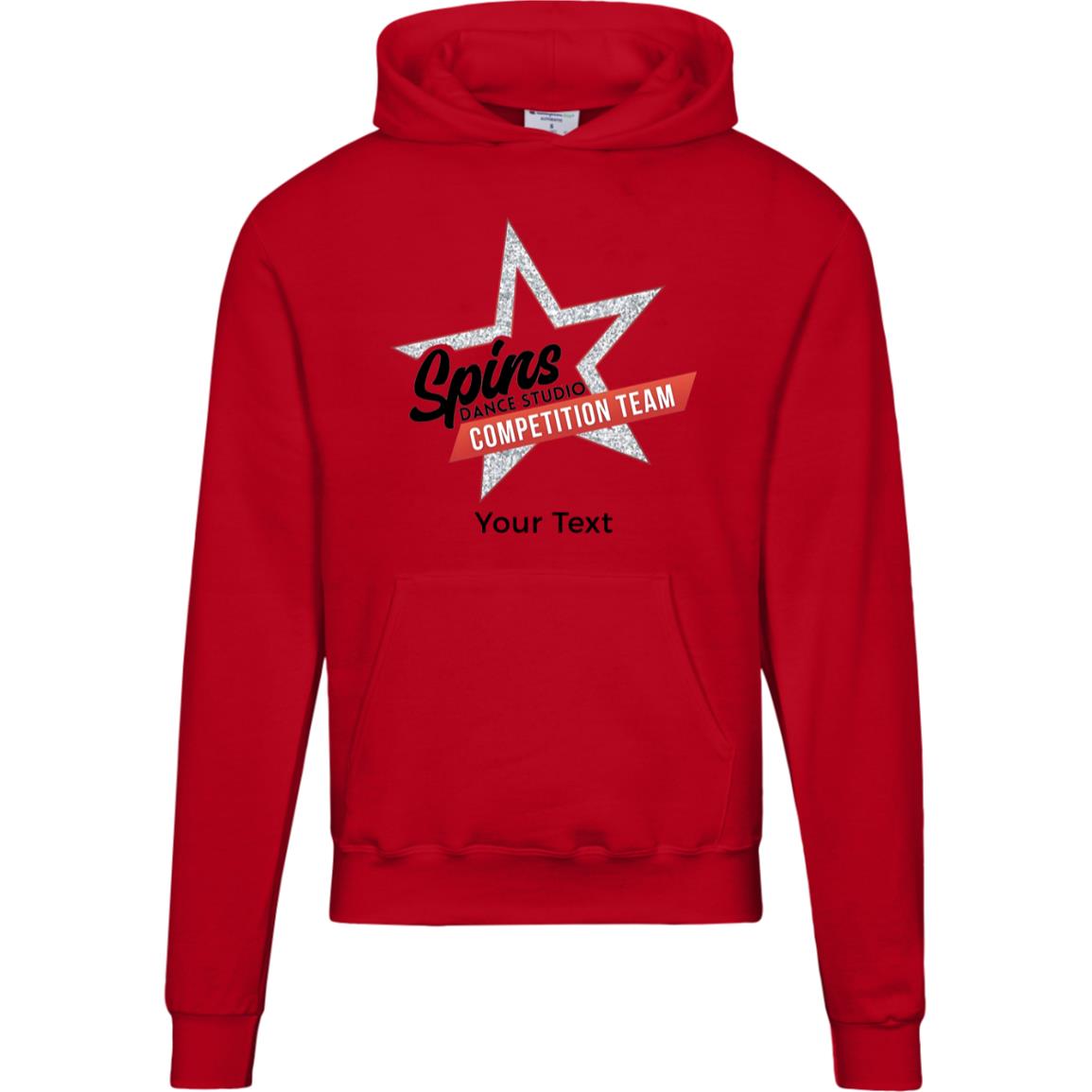 Spins Comp Team Personalized Champion Powerblend Hoodie