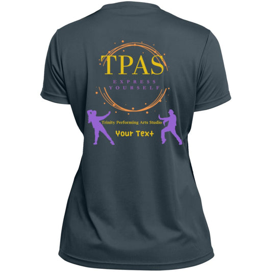 TPAS Ladies’ Moisture-Wicking V-Neck Tee