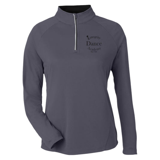 Integrity Dance Academy Personalized Womens Origin Pique Quarter Zip