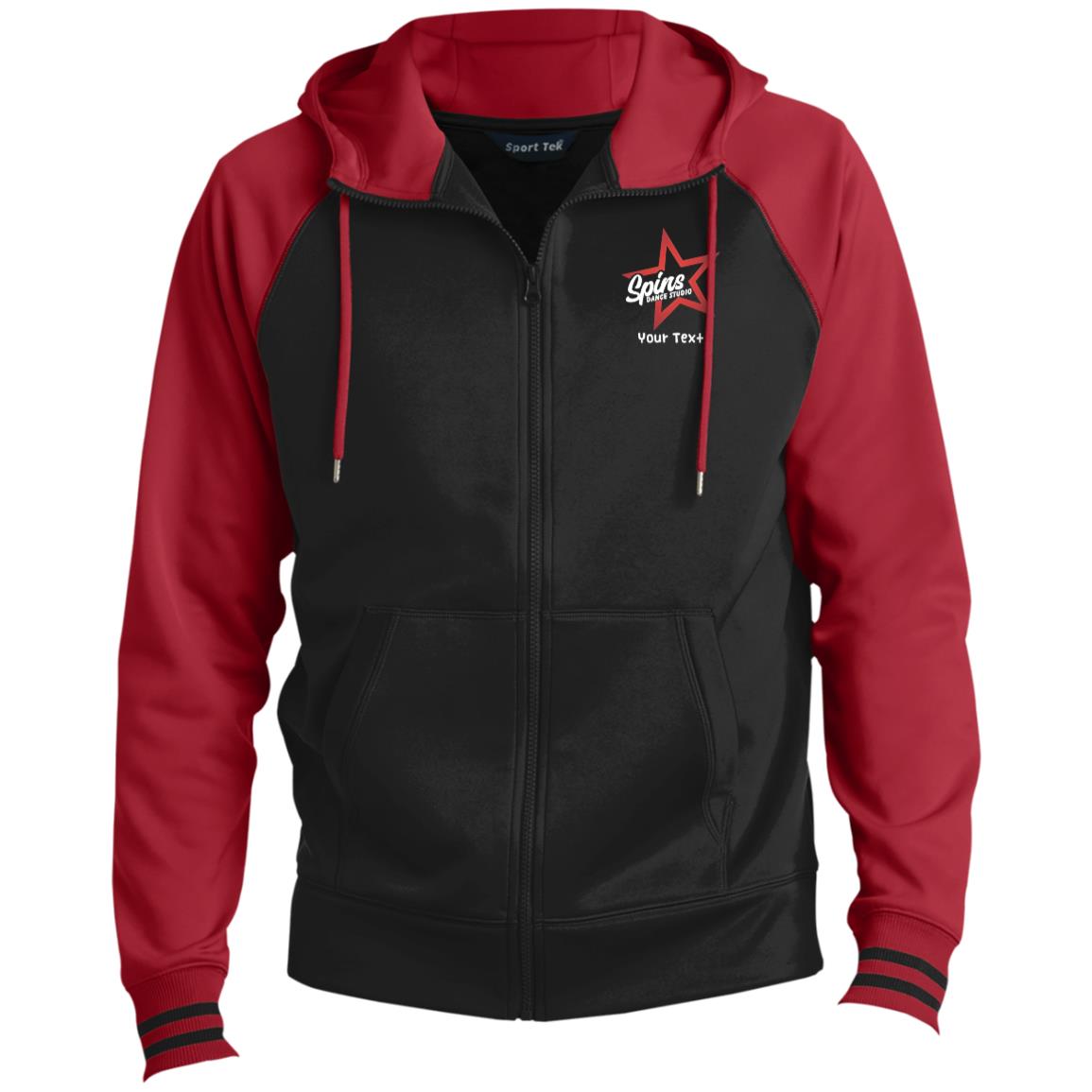 Spins Sport-Wick® Full-Zip Hooded Jacket - With Personalization