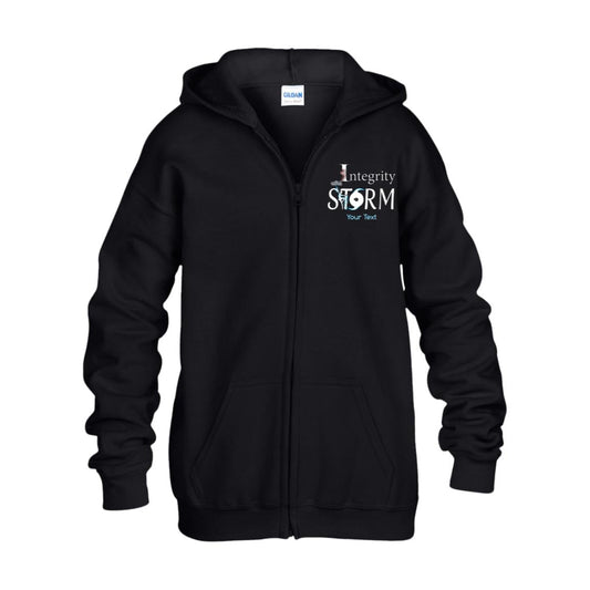 IDA Storm Personalized Youth Heavy Blend Full Zip Hoodie