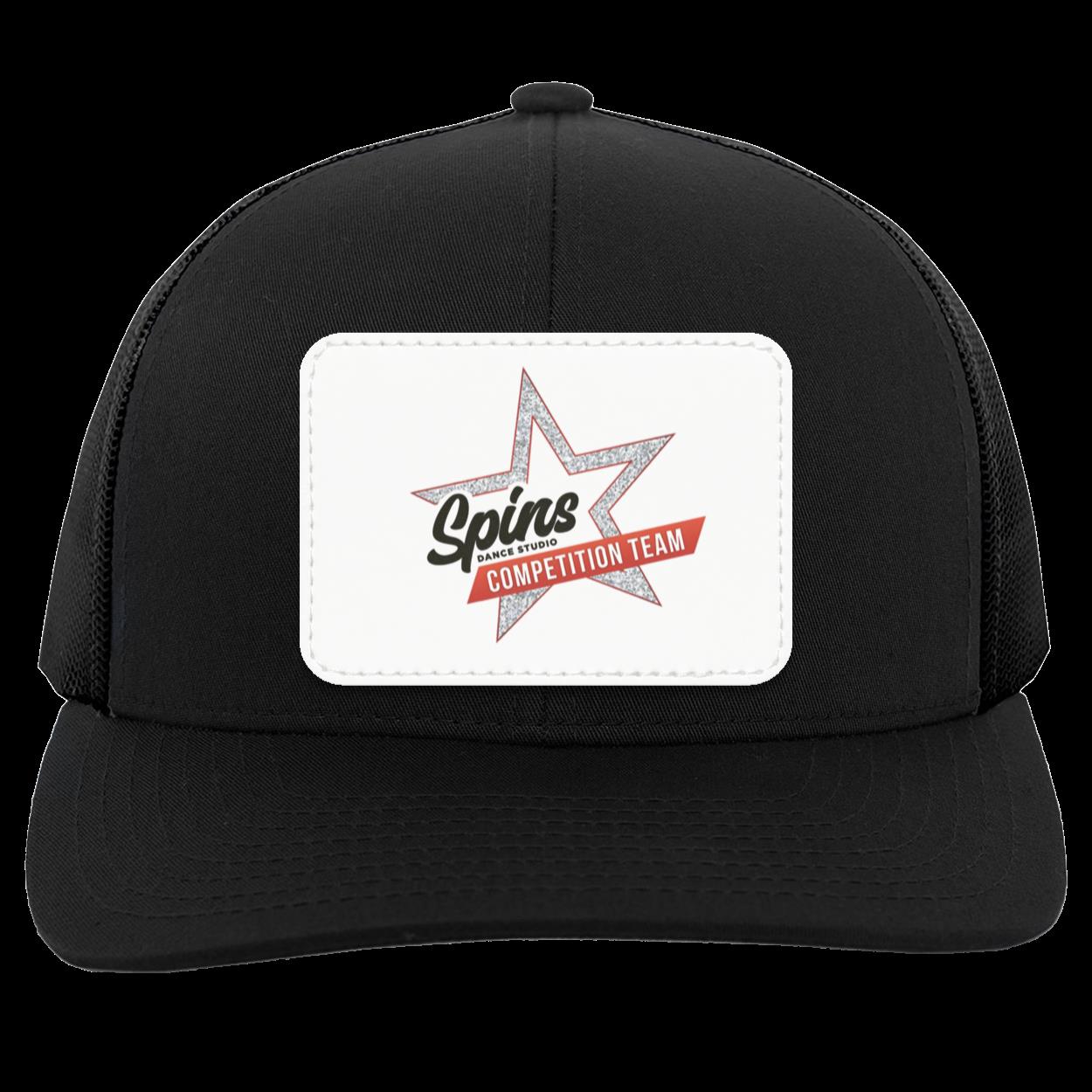 Spins Comp Team Trucker Snap Back - Vegan Leather Patch