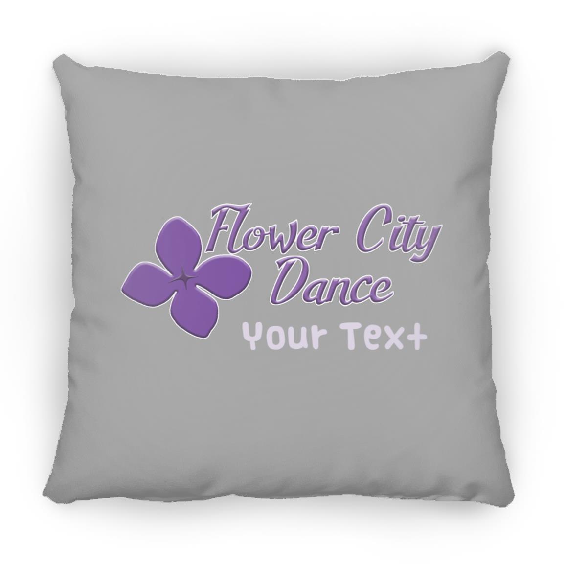 FCD Personalized Small Square Pillow