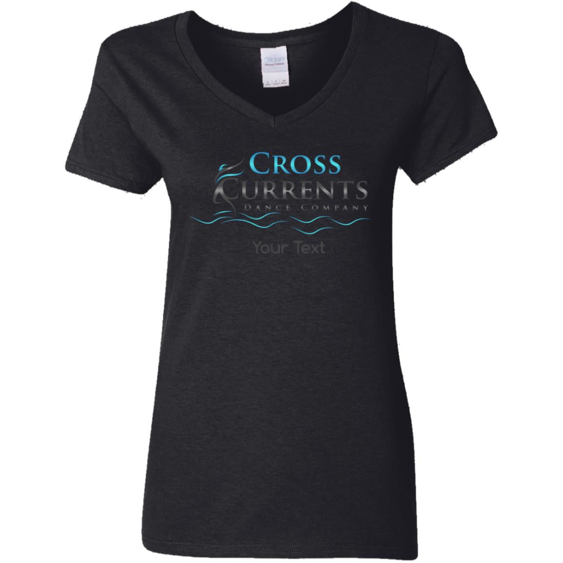 Cross Currents Personalized V-Neck T-Shirt