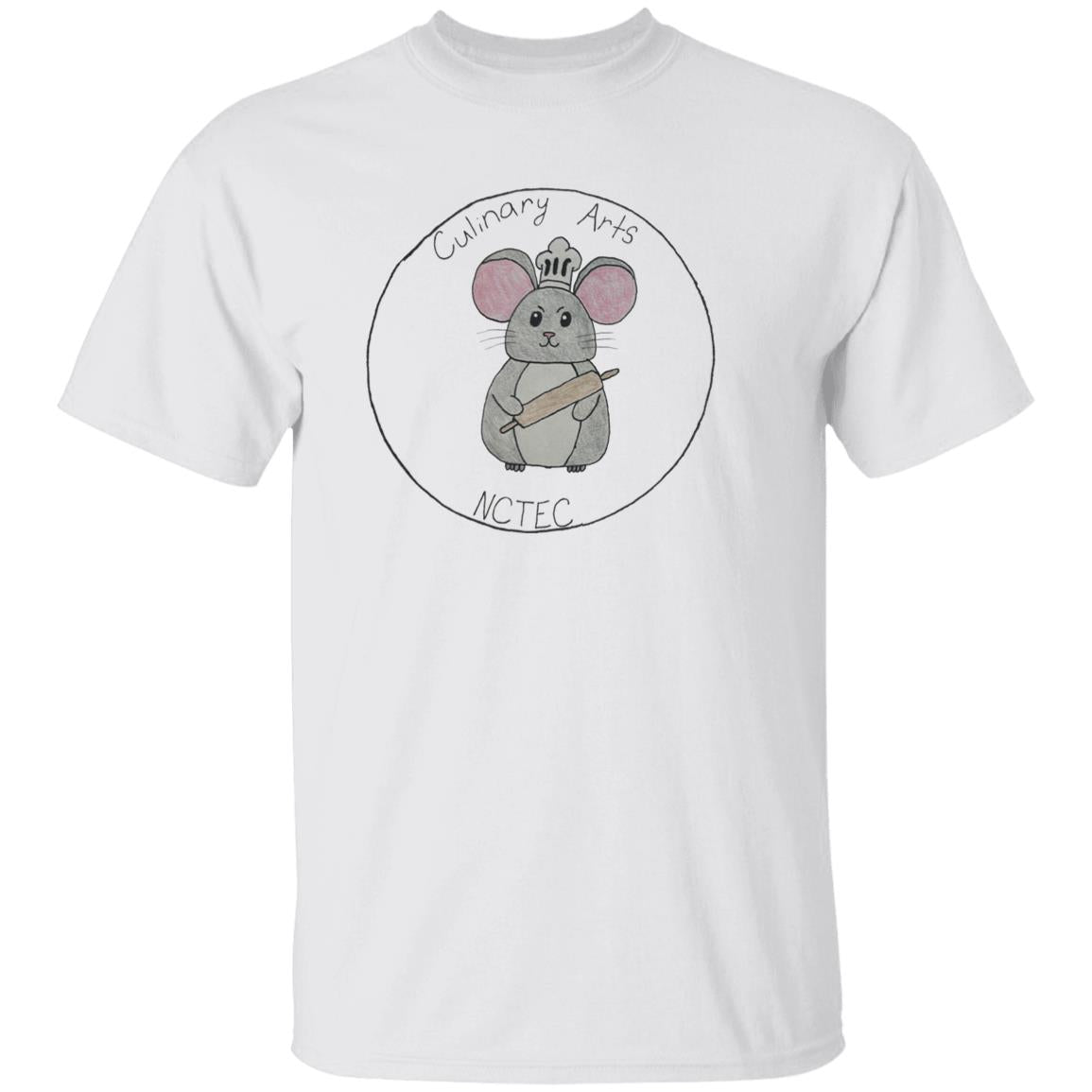 nctec cullinary mouse 25 origional mouse drawing Double Sided T-Shirt