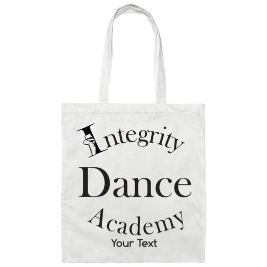 Integrity Dance Academy Personalized Canvas Tote Bag