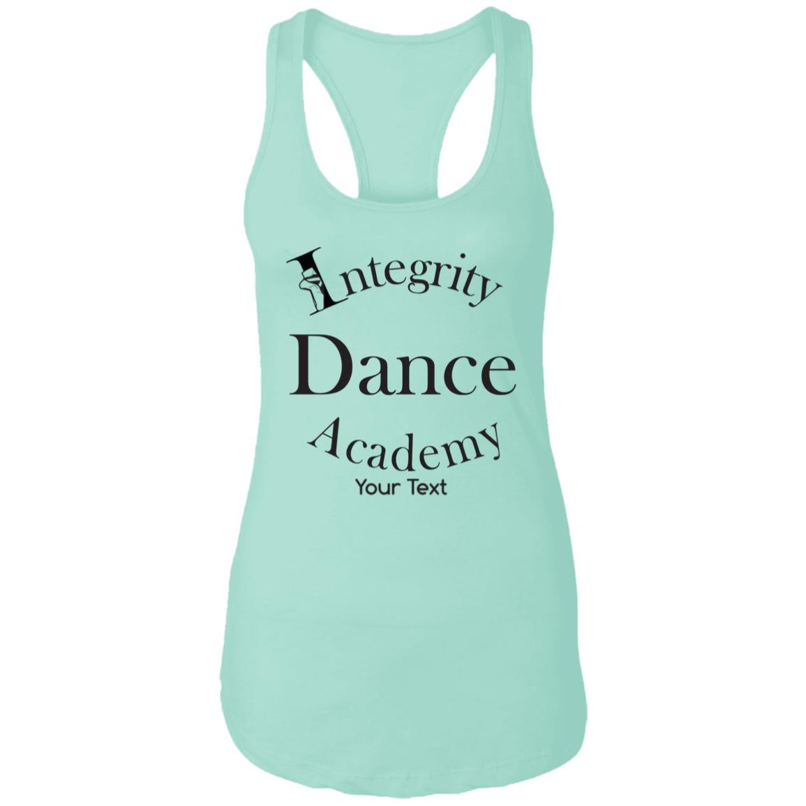 Integrity Dance Academy Personalized Ideal Racerback Tank