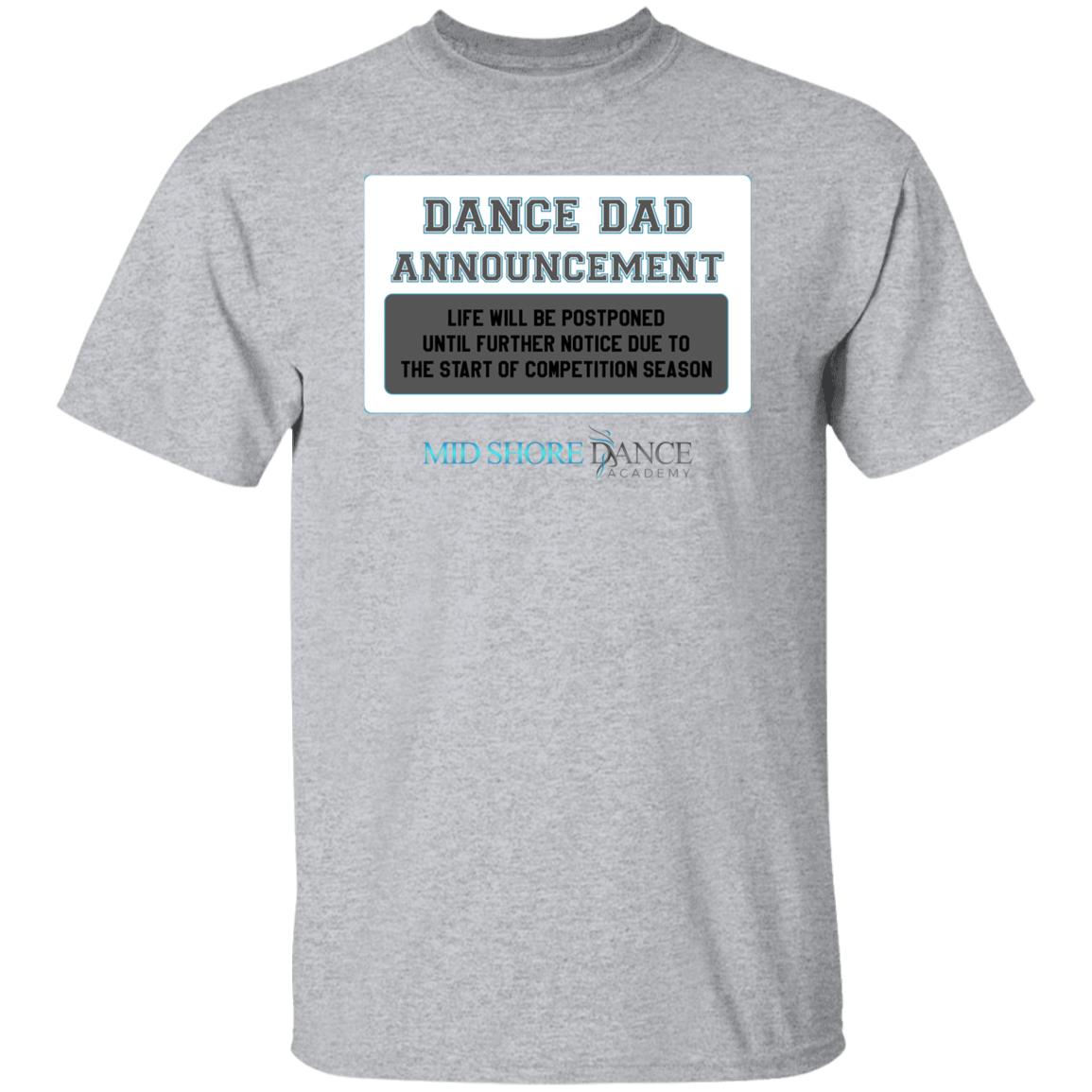 MSDA Dance Dad T-Shirt