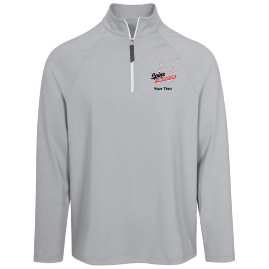 Spins Comp Team Personalized CrownLux Mens Quarter Zip