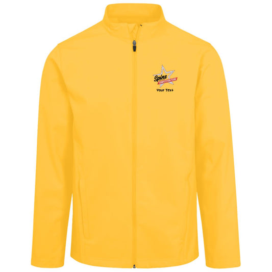 Spins Comp Team Personalized Mens Leader Soft Shell Jacket