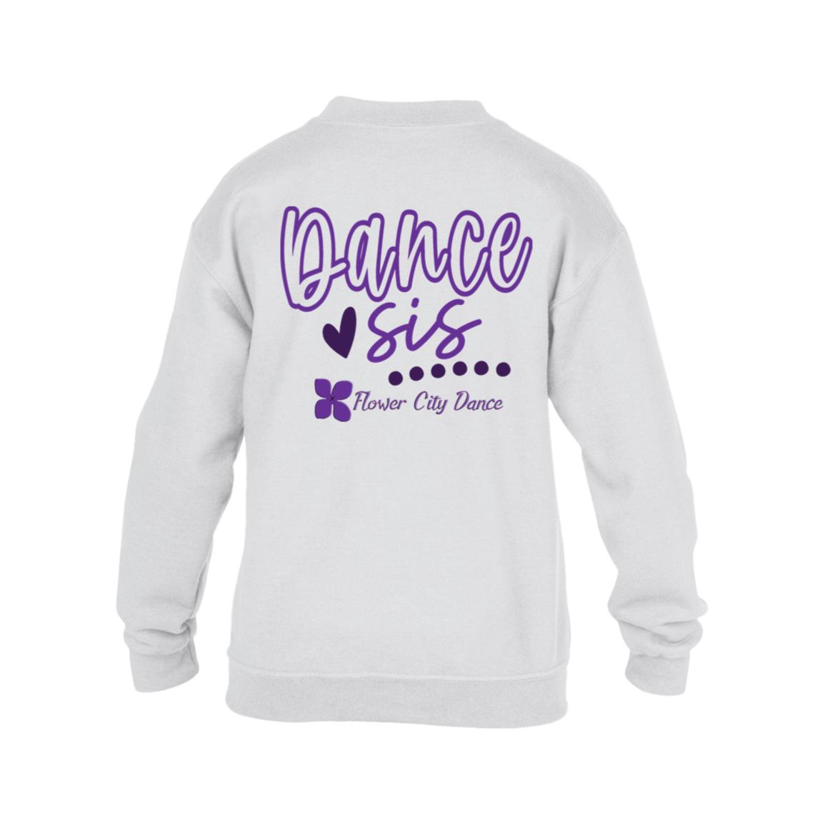 FCD Dance Sister Youth Heavy Blend Fleece Crew