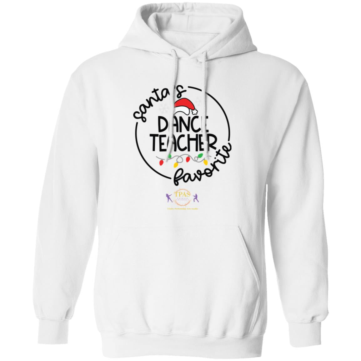 tpas christmas Favorite Dance Teacher Pullover Hoodie