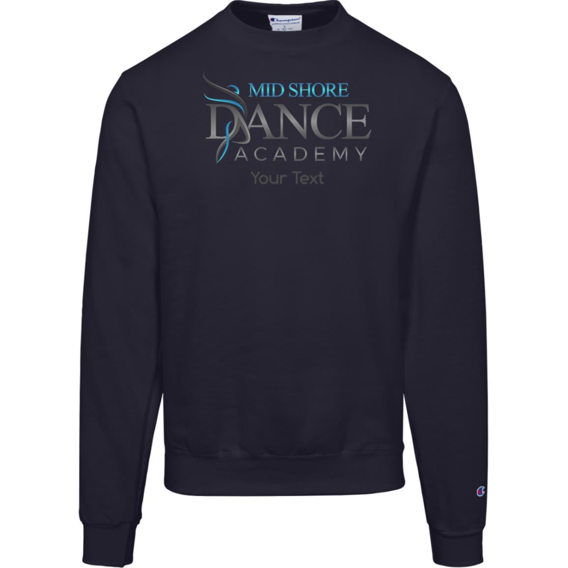 MSDA Personalized Champion Powerblend Crewneck Sweatshirt