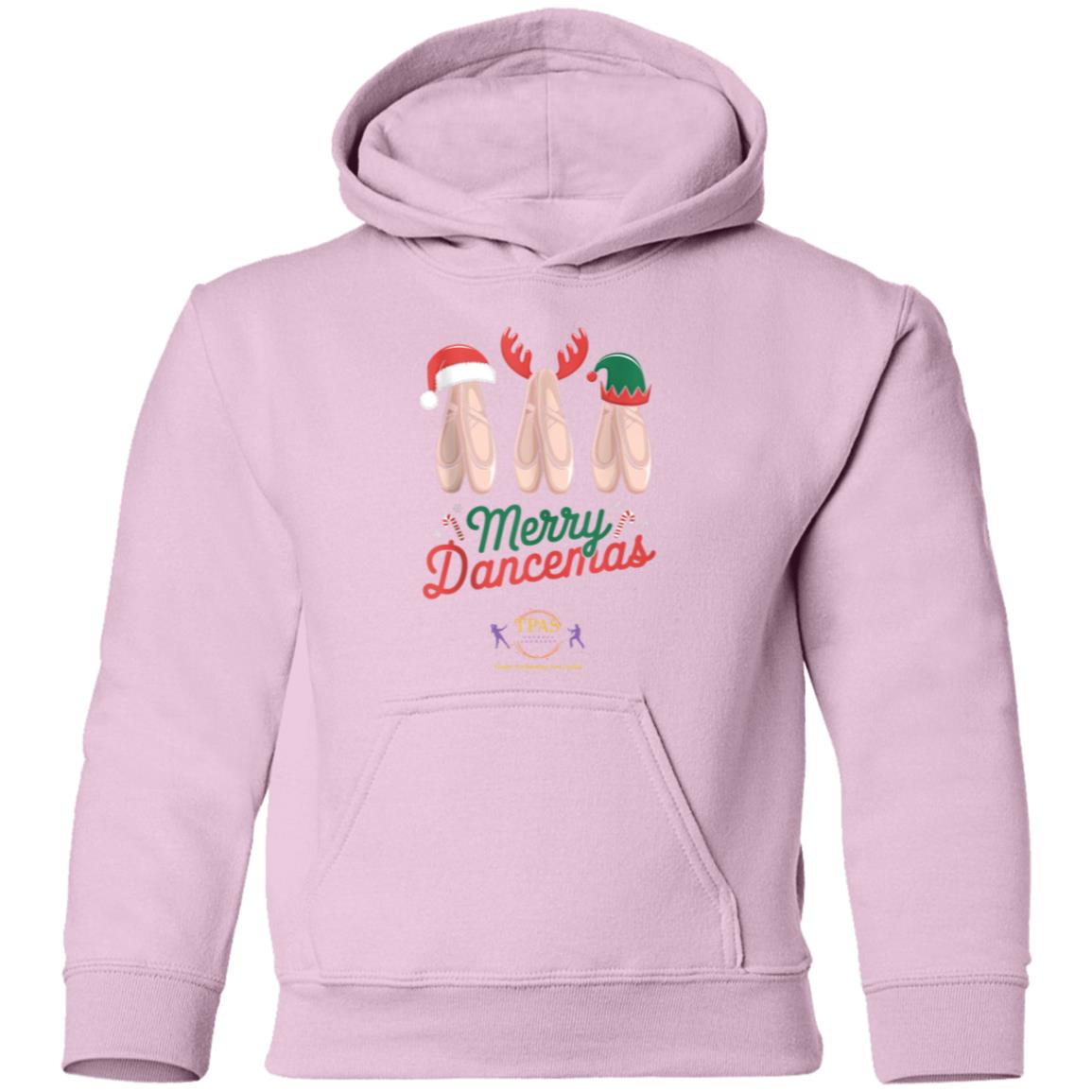 tpas christmas candy canes Youth Pullover Hoodie