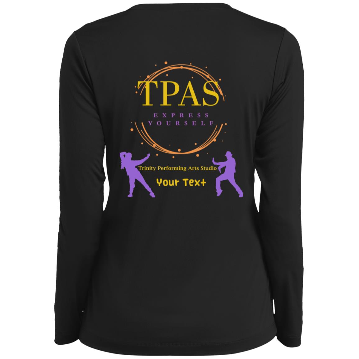 TPAS Competition Team Ladies’ Long Sleeve Performance V-Neck Tee