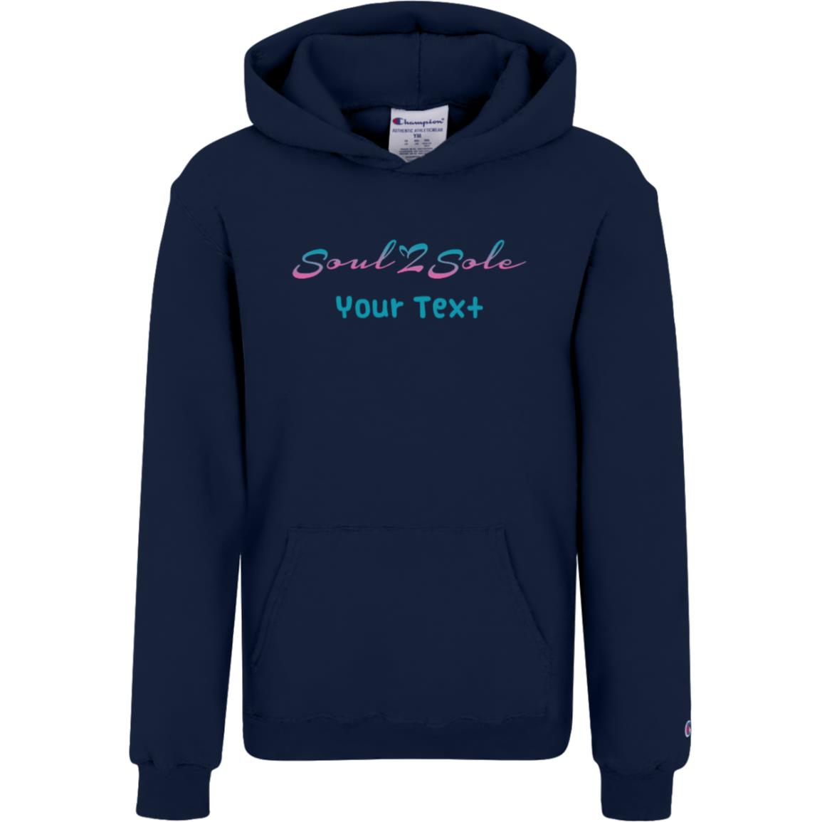 S2S Personalized Champion Youth Powerblend Hoodie