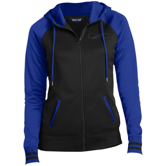 IDA Ladies' Sport-Wick® Full-Zip Hooded Jacket