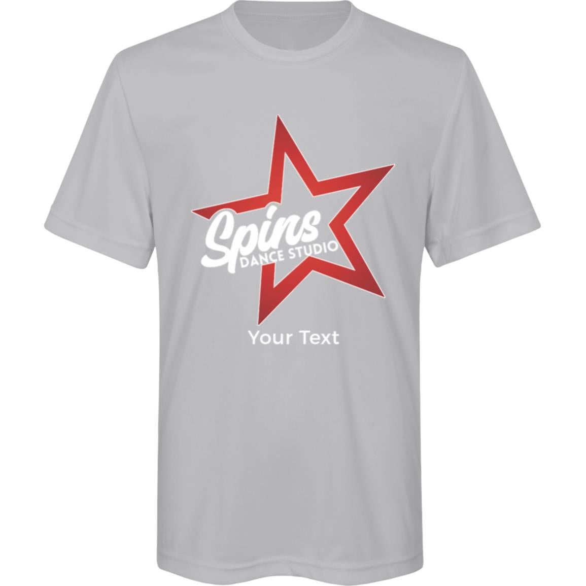 Spins Personalized Youth Zone Tee