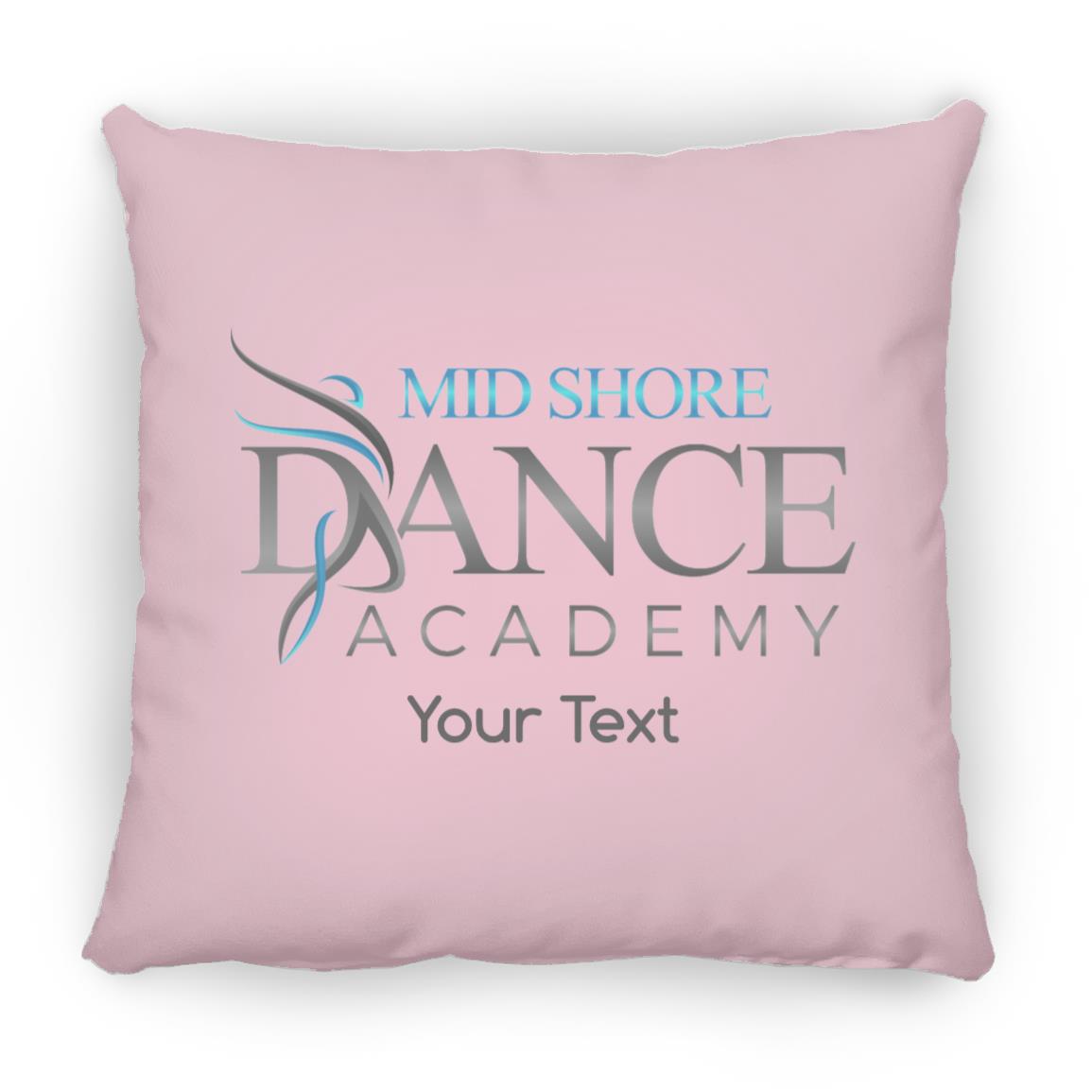 MSDA Personalized Small Square Pillow