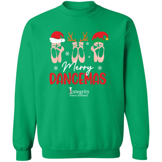 Integrity Dance Acdemy Merry Dancemas Crewneck Pullover Sweatshirt