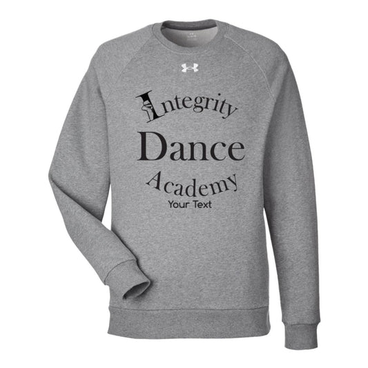 Integrity Dance Academy Personalized Under Armour Mens Rival Fleece Sweatshirt