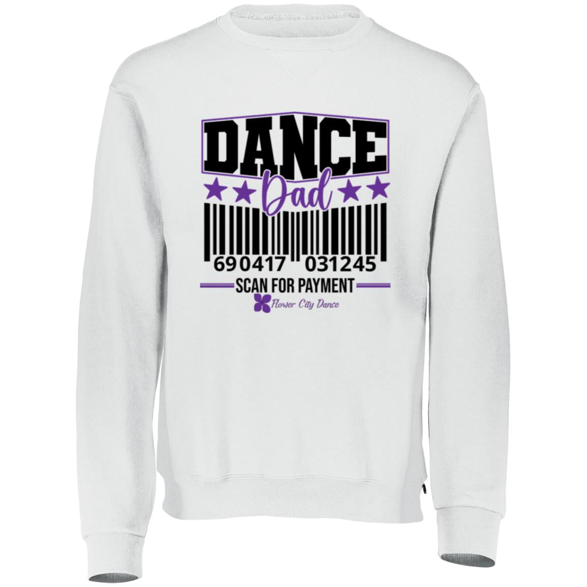 FCD Dance Dad Dri-Power Fleece Crewneck Sweatshirt