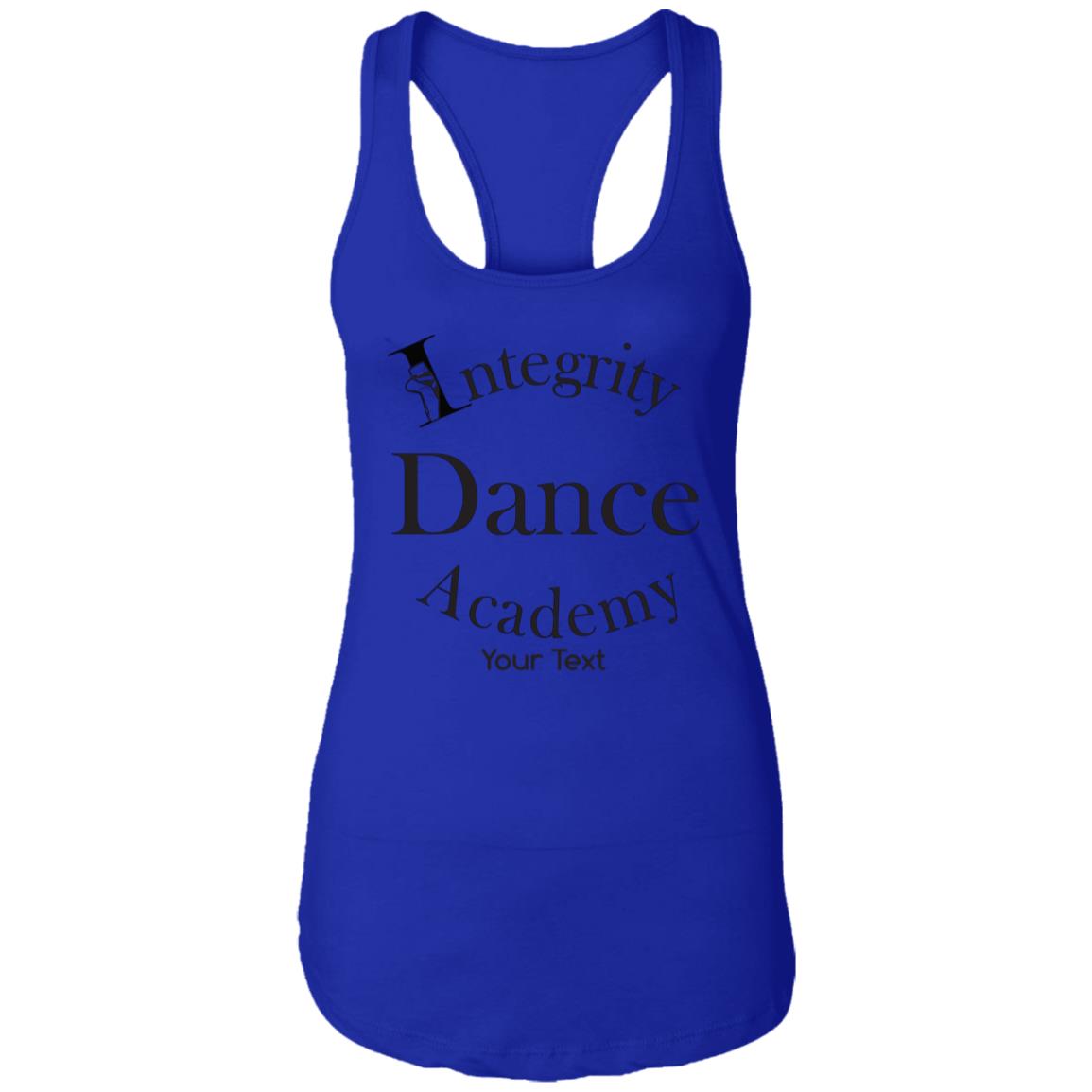 Integrity Dance Academy Personalized Ideal Racerback Tank