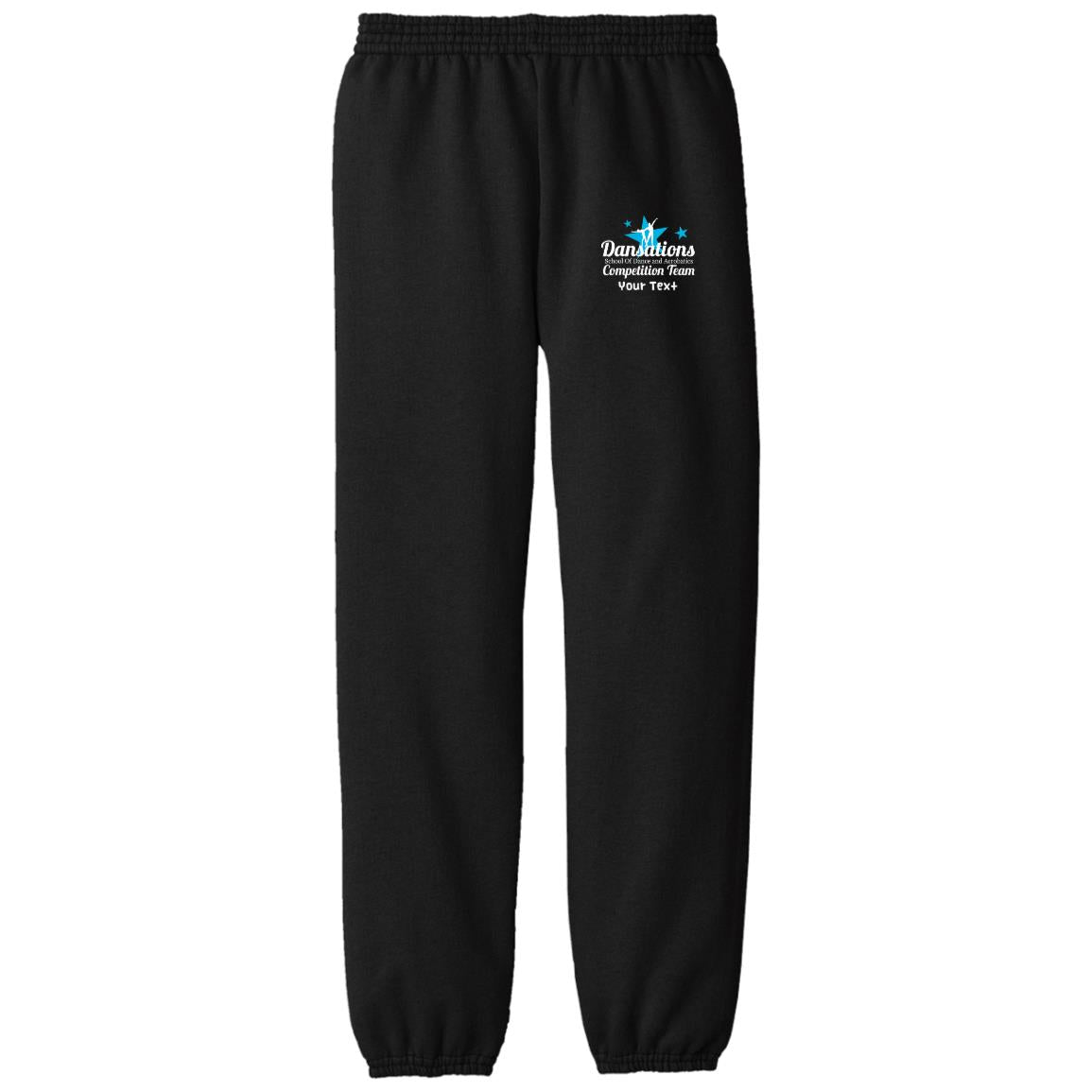 Dansations Competition Team Youth Closed Bottom Fleece Pants