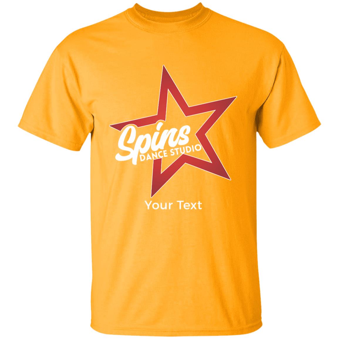 Spins Personalized Youth 100% Cotton T-Shirt