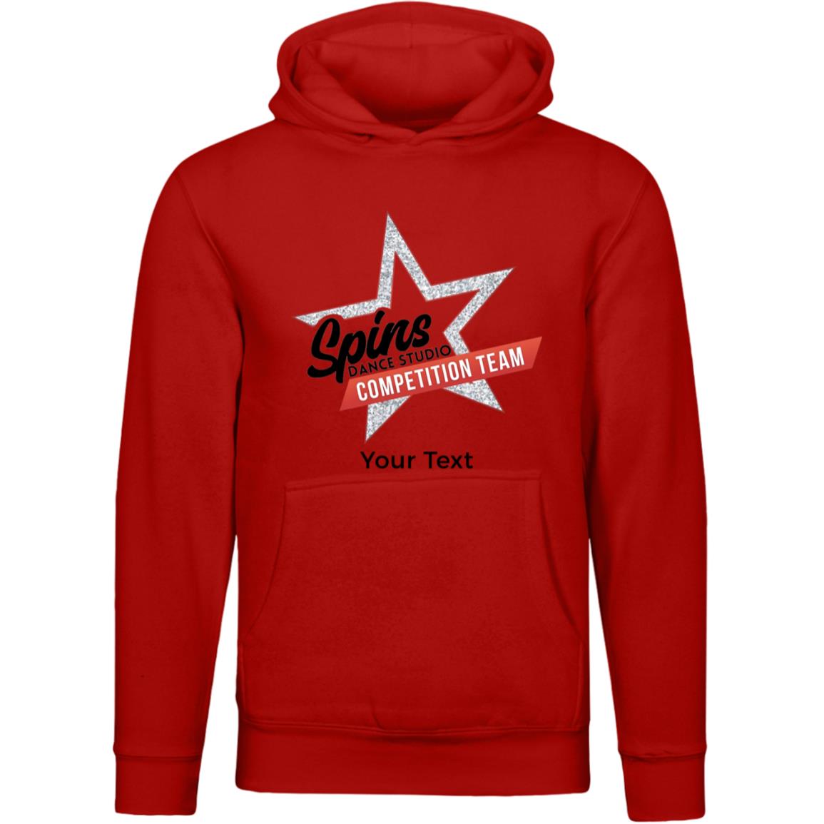 Spins Comp Team Personalized Lane Seven Premium Hoodie