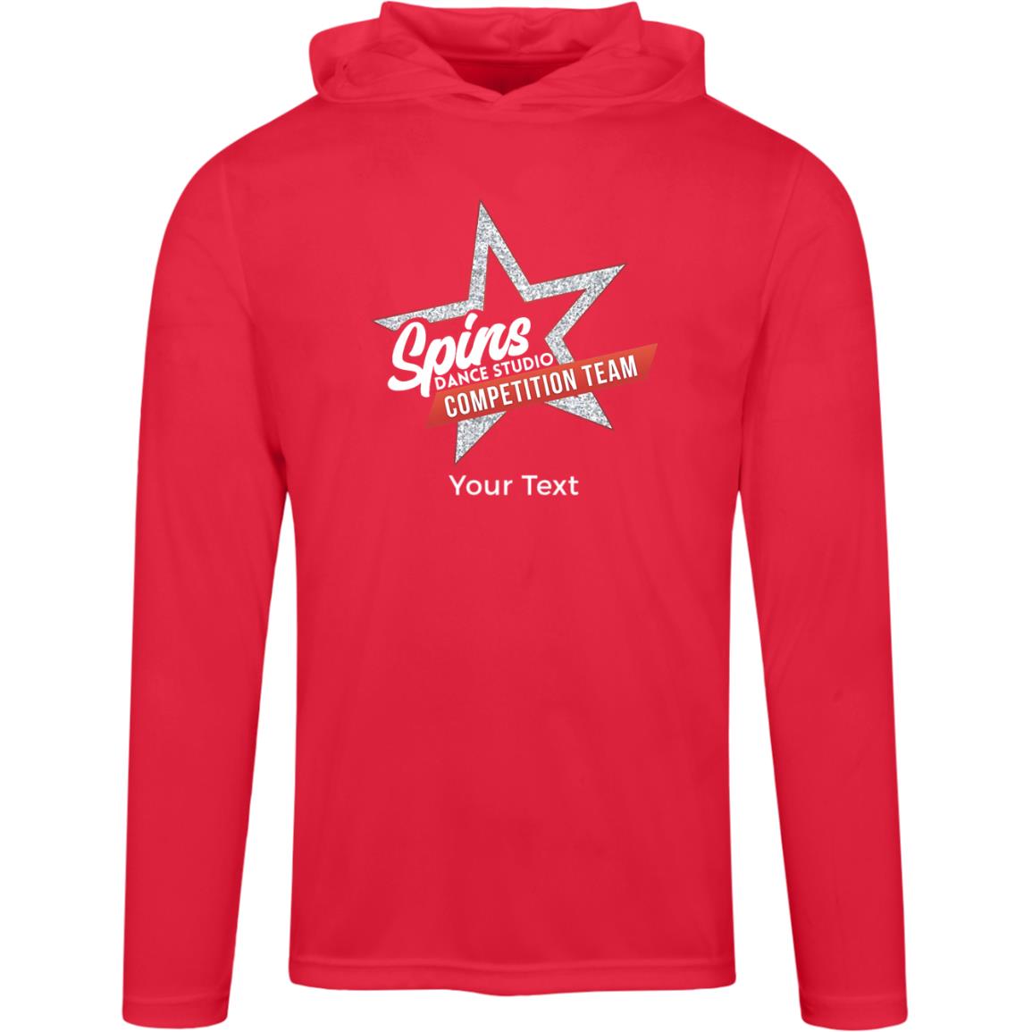 Spins Comp Team Personalized Zone Hooded Tee