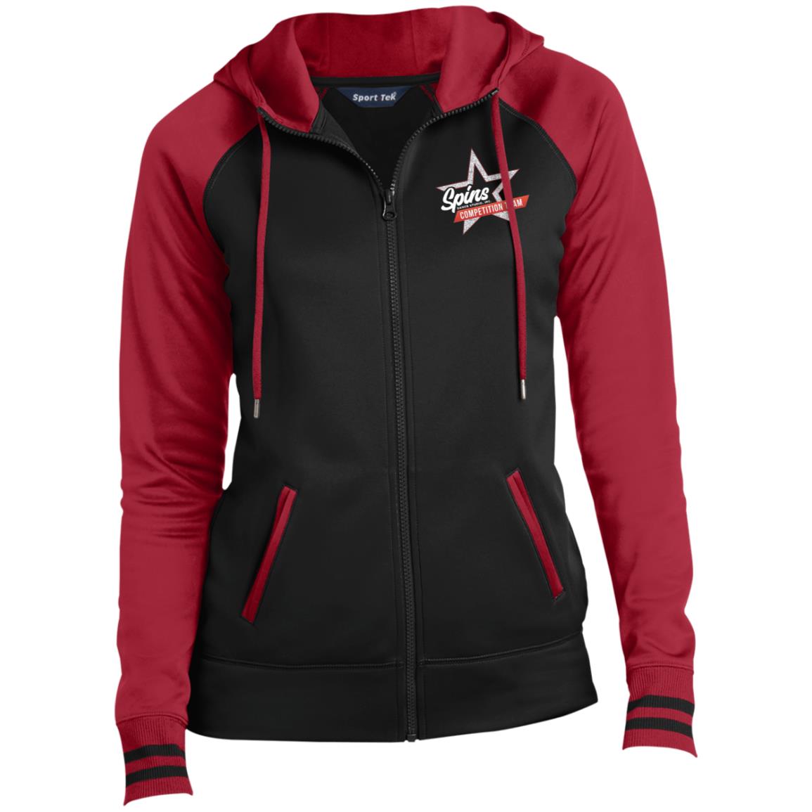 Ladies' Sport-Wick® Full-Zip Hooded Jacket