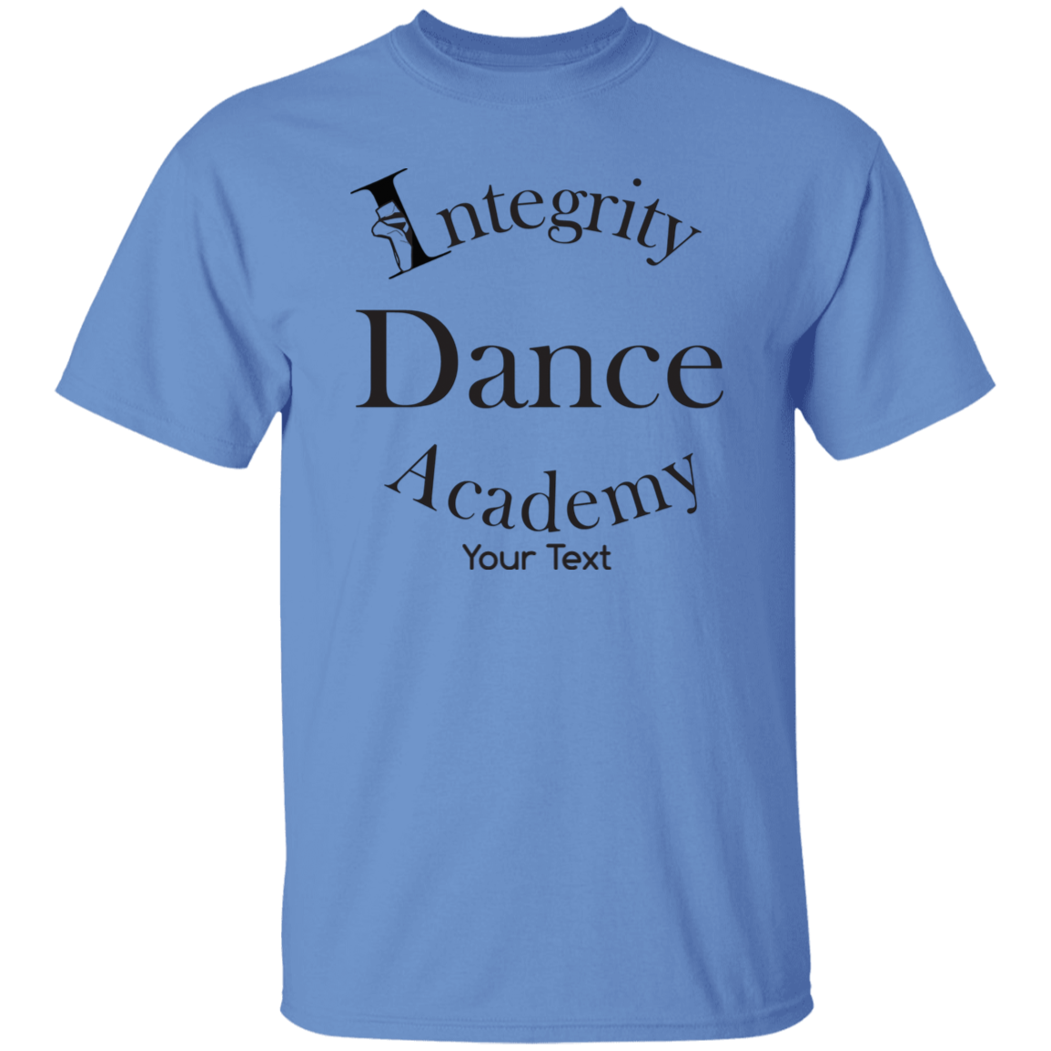 Integrity Dance Academy Personalized 100% Cotton T-Shirt