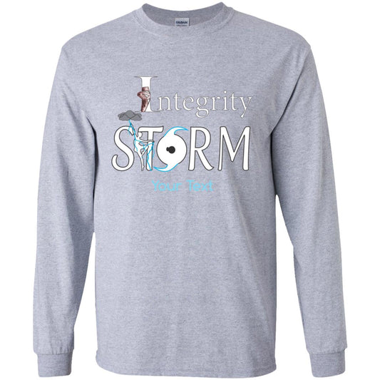 IDA Storm Personalized Youth Long Sleeve T-Shirt